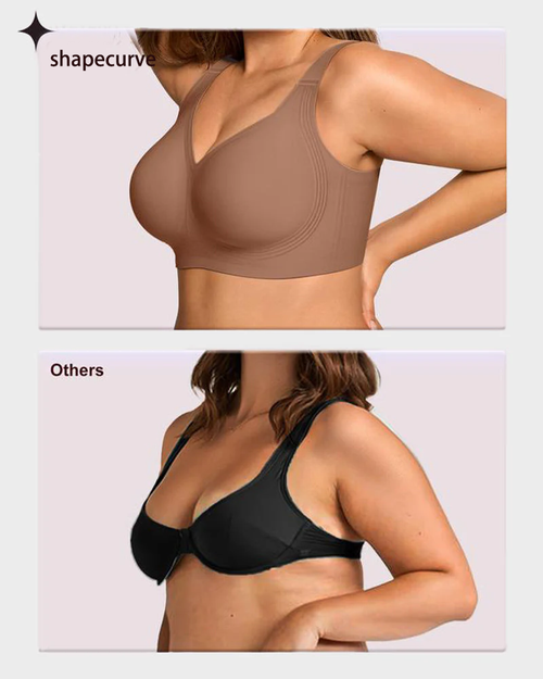 Comfortable Wireless Full Coverage Jelly Smoothing Bra