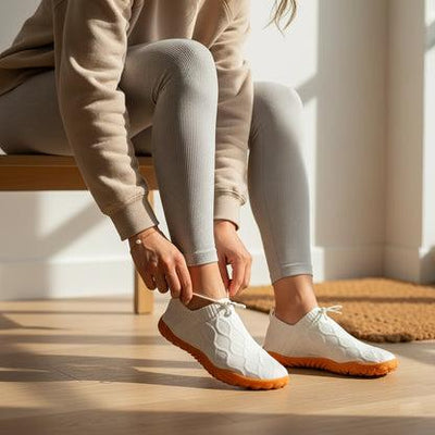 Put them on. Start comfortably.