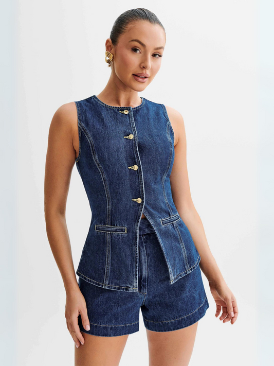 Sky Denim | Matching Set