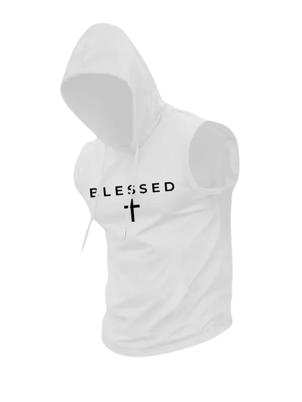 Blessed Sleeveless Hoodie