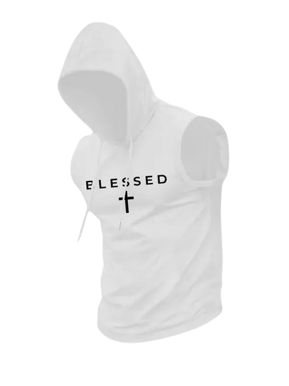 Blessed Sleeveless Hoodie