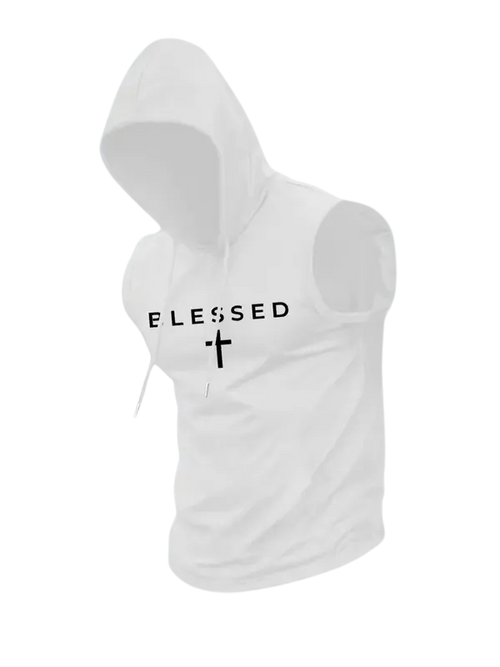 Blessed Sleeveless Hoodie