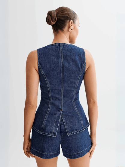 Sky Denim | Matching Set