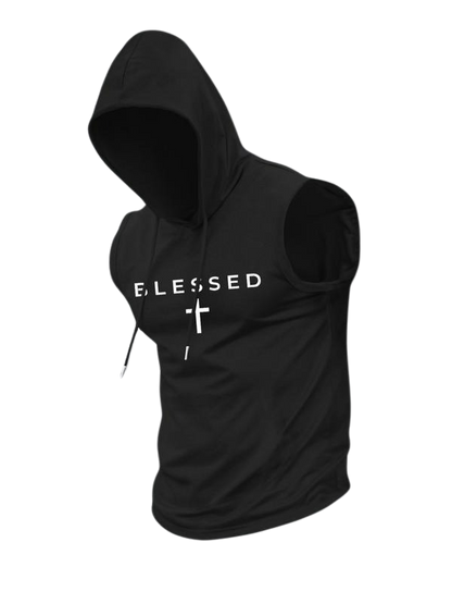 Blessed Sleeveless Hoodie