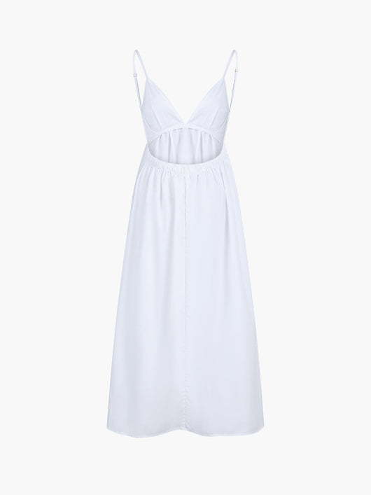 Coastal Cowgirl Open Back Long Dress