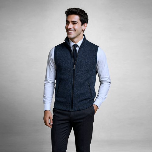 Harris Full-Zip Sweater Vest