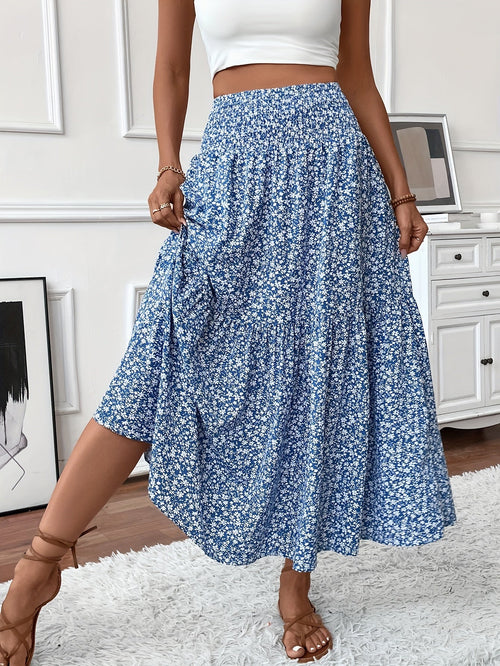 Elena Ditsy Floral Skirt